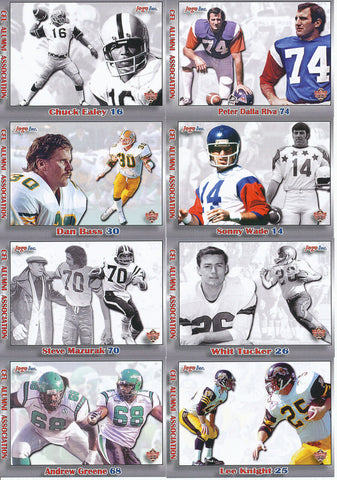 2013 Jogo CFL Alumni Association Series 2 Set of 20 Cards (#s 21-40)