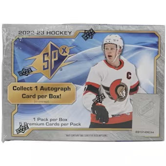 2022-23 Spx Hockey Hobby Box