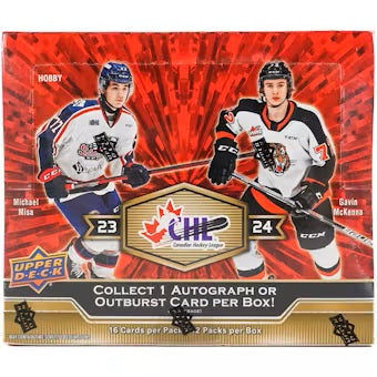 2023-24 Upper Deck CHL Hockey Hobby Box