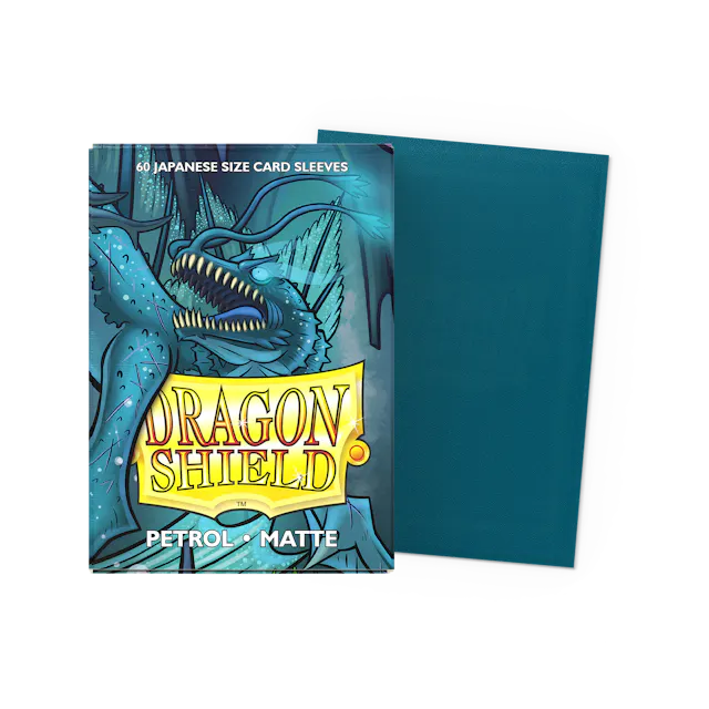 Dragon Shield Japanese Size Sleeves Matte Petrol (60ct)