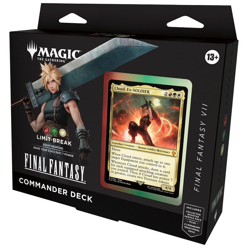 MTG Final Fantasy Commander Deck Limit Break