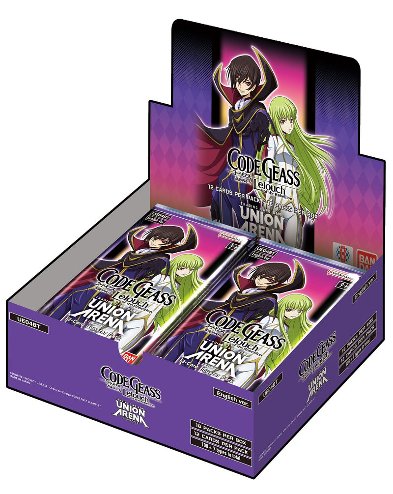 Union Arena - Code Geass Lelouch of the Rebellion Booster Box