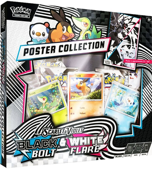 Pokemon Black Bolt & White Flare Unova Poster Collection