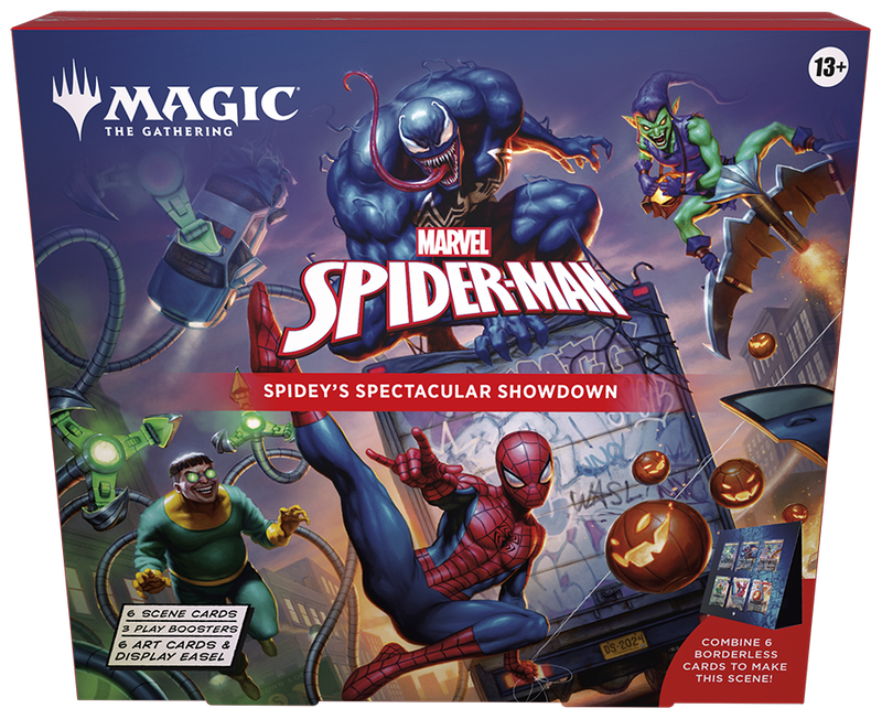 MTG Marvel Spider-Man Scene Box