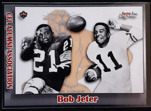 2024 Jogo CFL Alumni Short Print #SP Bob Jeter - 60 to 70 cards made!