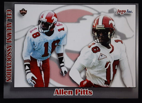2024 Jogo CFL Alumni Short Print #SP Allen Pitts - 60 to 70 cards made!