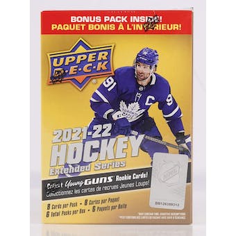 2021-22 Upper Deck Extended Hockey Blaster Box