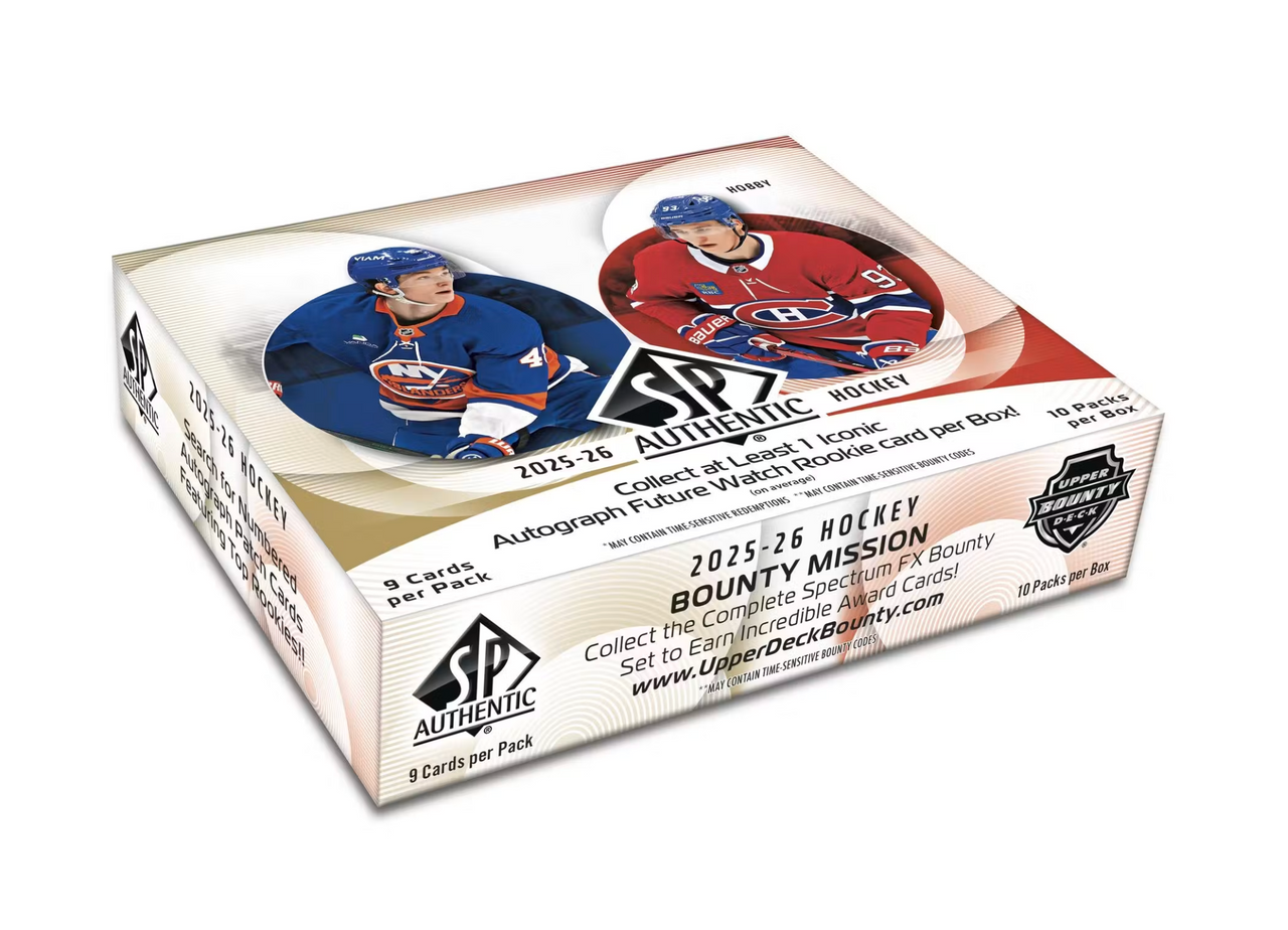 2025-26 SP Authentic Hockey - Pre-Order now! Call for Price