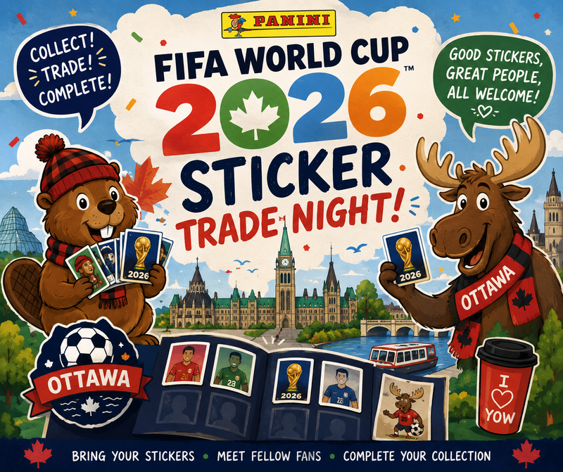 Panini FIFA World Cup 2026 Sticker Trade Night Tuesday June 16th