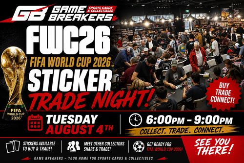 Panini FIFA World Cup 2026 Sticker Swap Night Tuesday August 6th