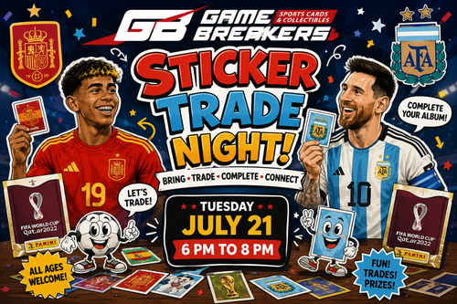 Panini FIFA World Cup 2026 Sticker Swap Night Tuesday July 21
