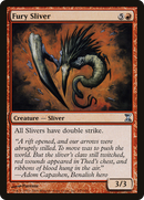 Fury Sliver (TSP-157)  Foil - Time Spiral
