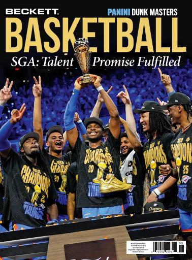 Beckett Basketball Monthly Price Guide August 2025