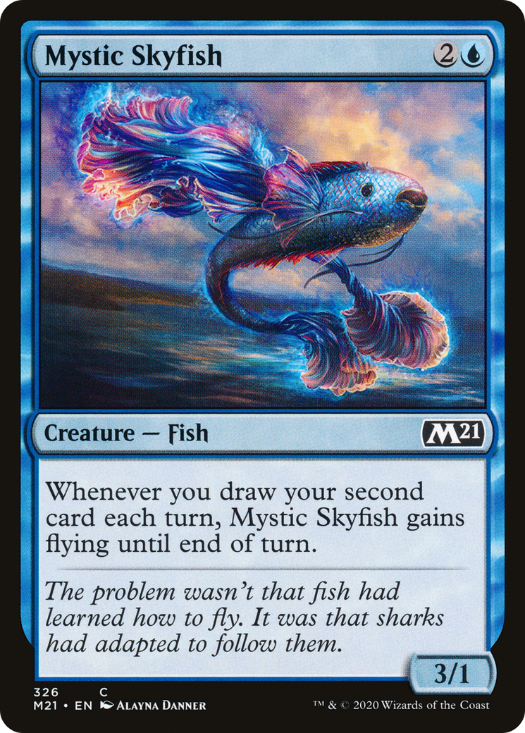 Mystic Skyfish (M21-326)  - Core Set 2021