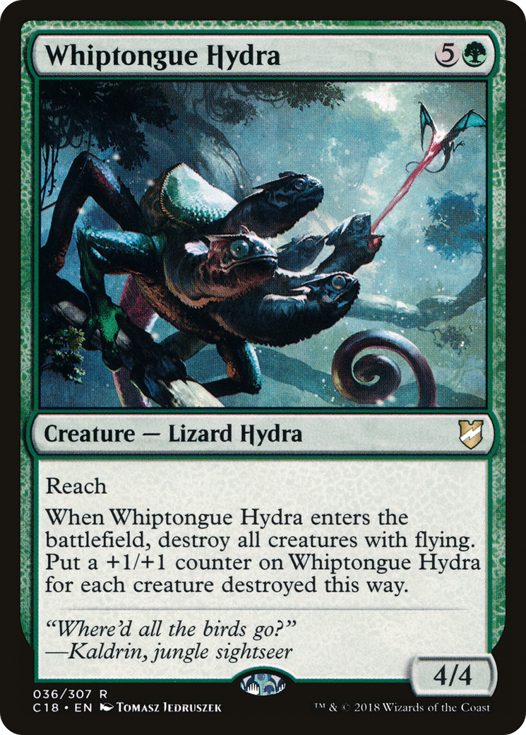 Whiptongue Hydra (C18-036)  - Commander 2018