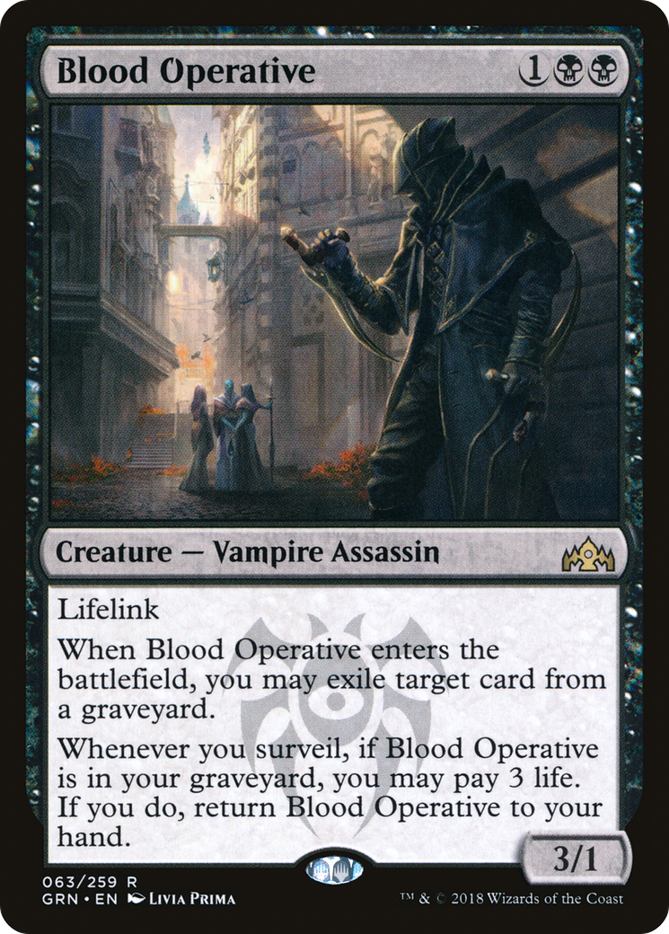 Blood Operative (GRN-063)  - Guilds of Ravnica