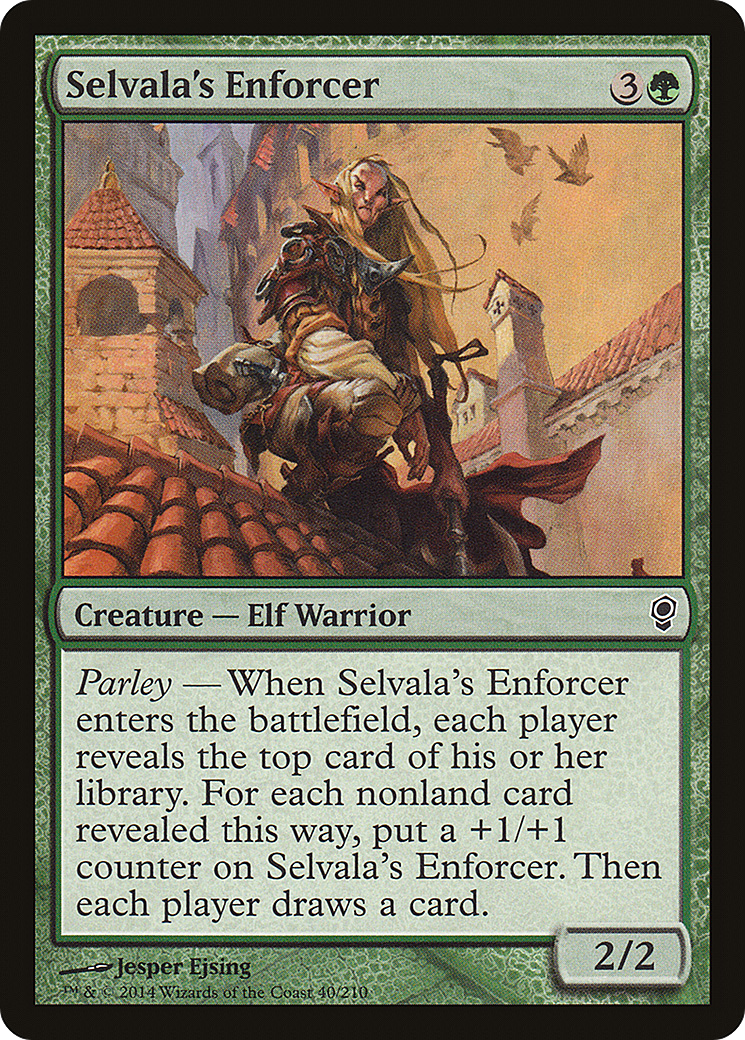 Selvala's Enforcer (CNS-040)  Foil - Conspiracy