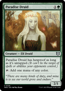 Paradise Druid (WOC-129)  - Wilds of Eldraine Commander
