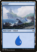 Island (255) (ELD-255) - Throne of Eldraine Foil