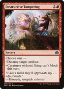 Destructive Tampering (AER-078)  - Aether Revolt