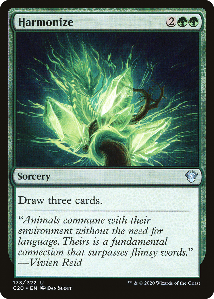 Harmonize (C20-173)  - Commander 2020