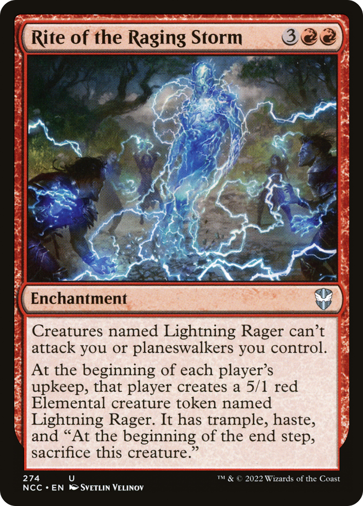 Rite of the Raging Storm (NCC-274)  - New Capenna Commander