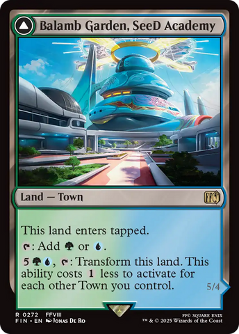 Balamb Garden, SeeD Academy // Balamb Garden, Airborne (FIN-272) - FINAL FANTASY