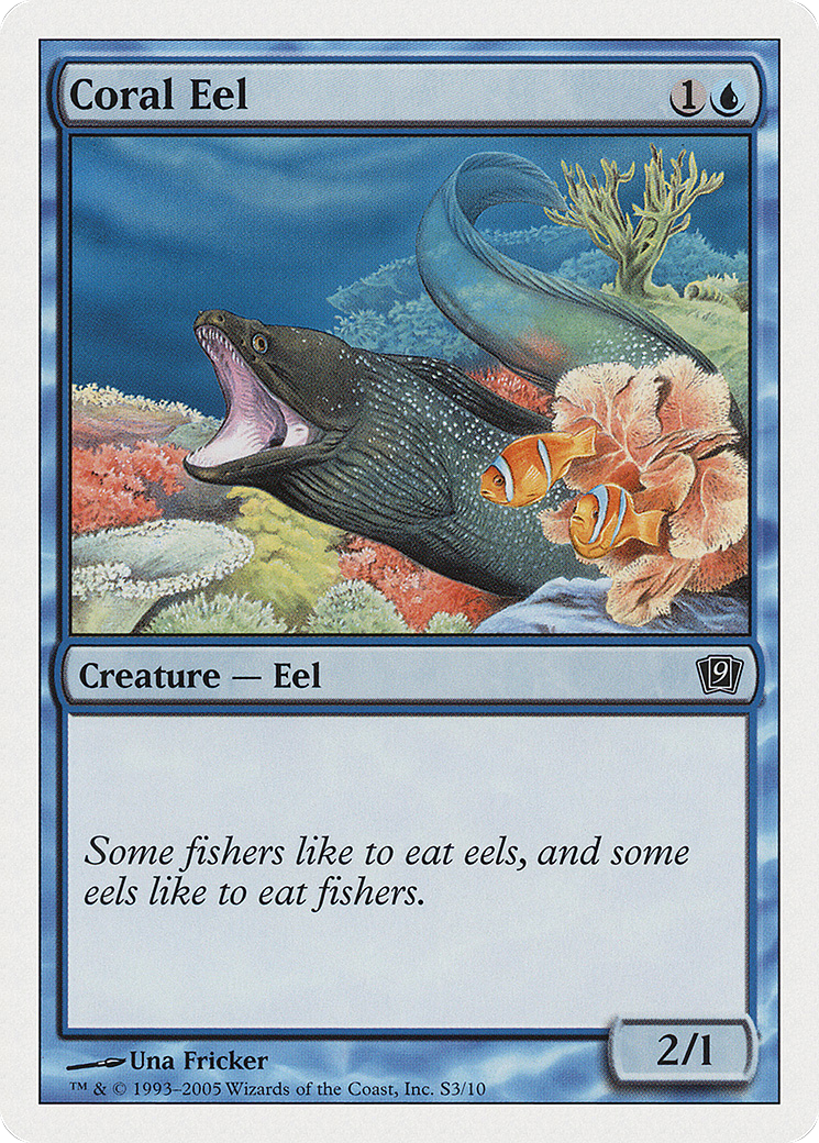 Coral Eel (9ED-0S3)  - Ninth Edition