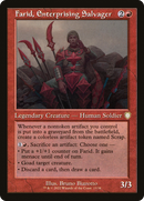 Farid, Enterprising Salvager (Retro Frame) (BRC-013)  - The Brothers' War Commander