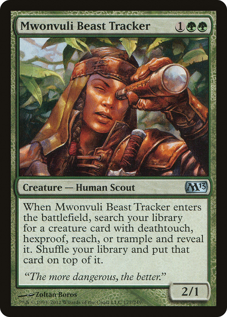 Mwonvuli Beast Tracker (M13-177)  - Magic 2013