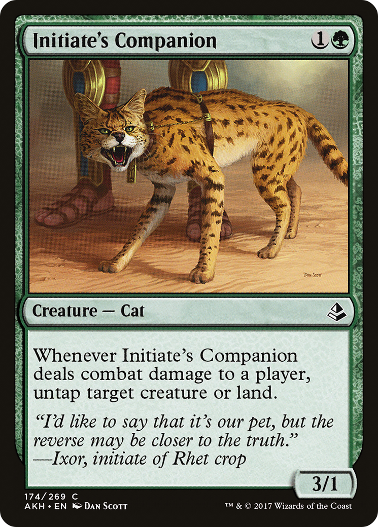 Initiate's Companion (AKH-174)  - Amonkhet
