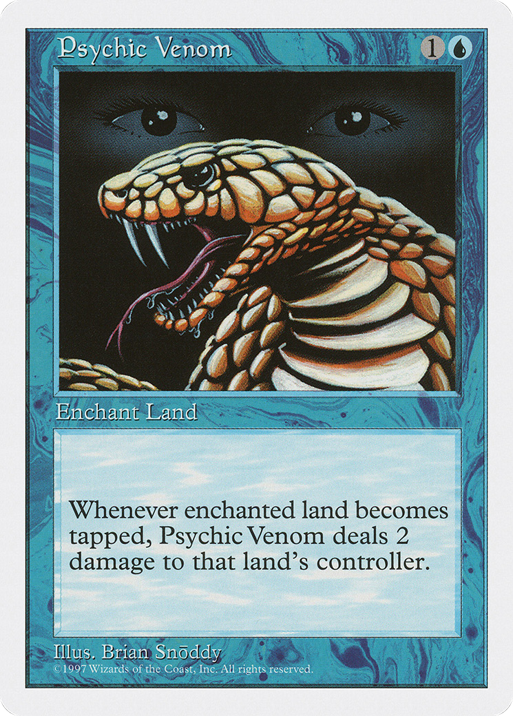 Psychic Venom (5ED-)  - Fifth Edition
