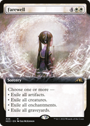 Farewell (Extended Art) (NEO-436) - Kamigawa: Neon Dynasty: (Extended Art) Foil