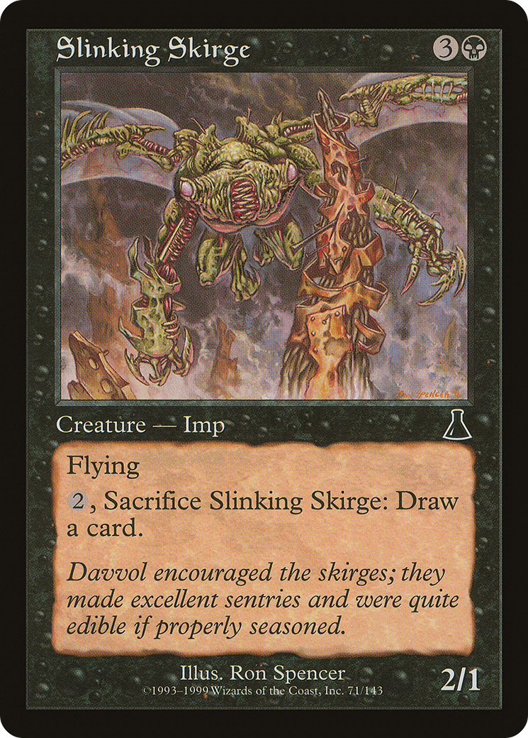Slinking Skirge (UDS-071)  - Urza's Destiny
