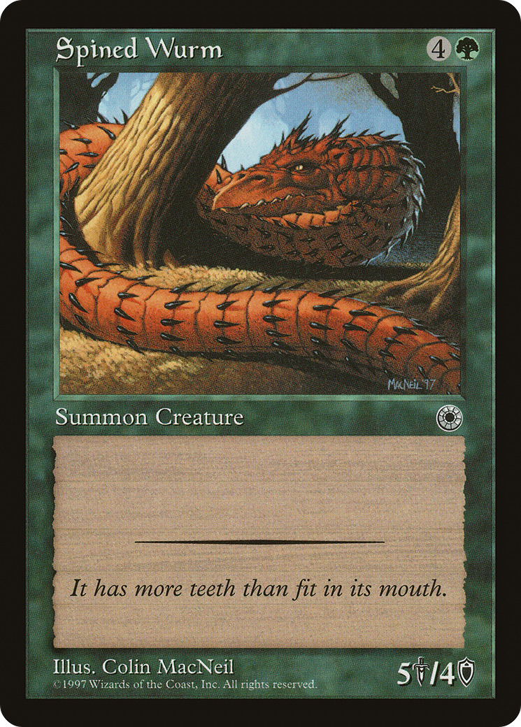 Spined Wurm (POR-)  - Portal
