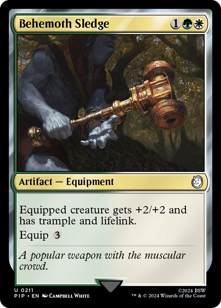 Behemoth Sledge (PIP-211)  - Fallout