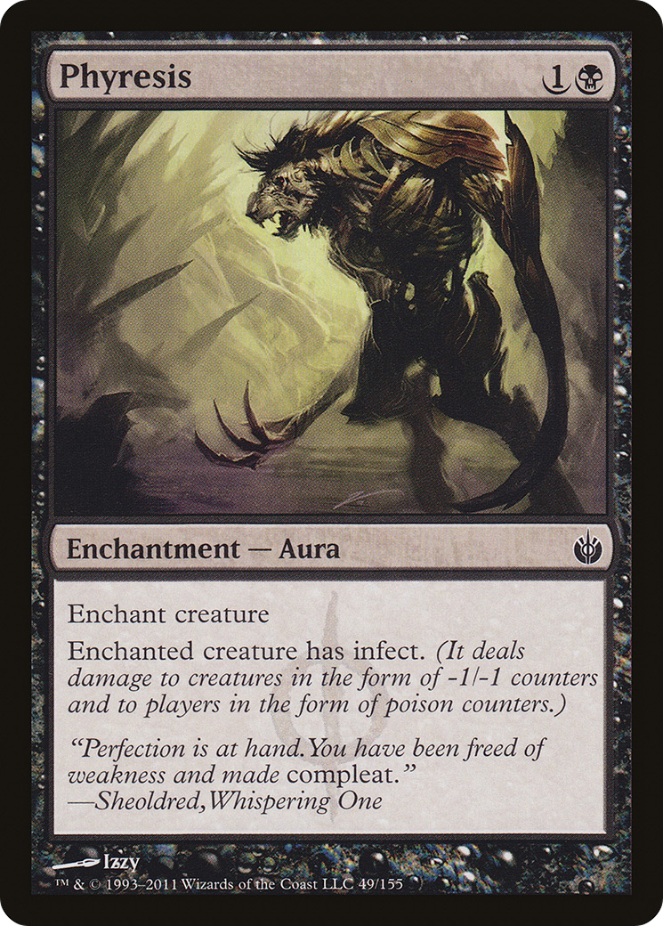 Phyresis (MBS-049)  - Mirrodin Besieged