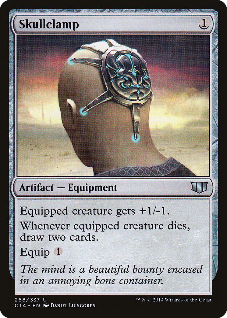 Skullclamp (C14-268)  - Commander 2014