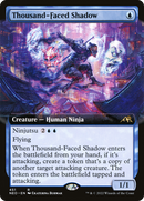 Thousand-Faced Shadow (Extended Art) (NEO-451)  - Kamigawa: Neon Dynasty: (Extended Art)