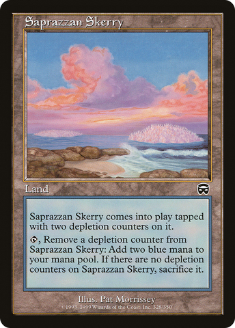Saprazzan Skerry (MMQ-328)  Foil - Mercadian Masques