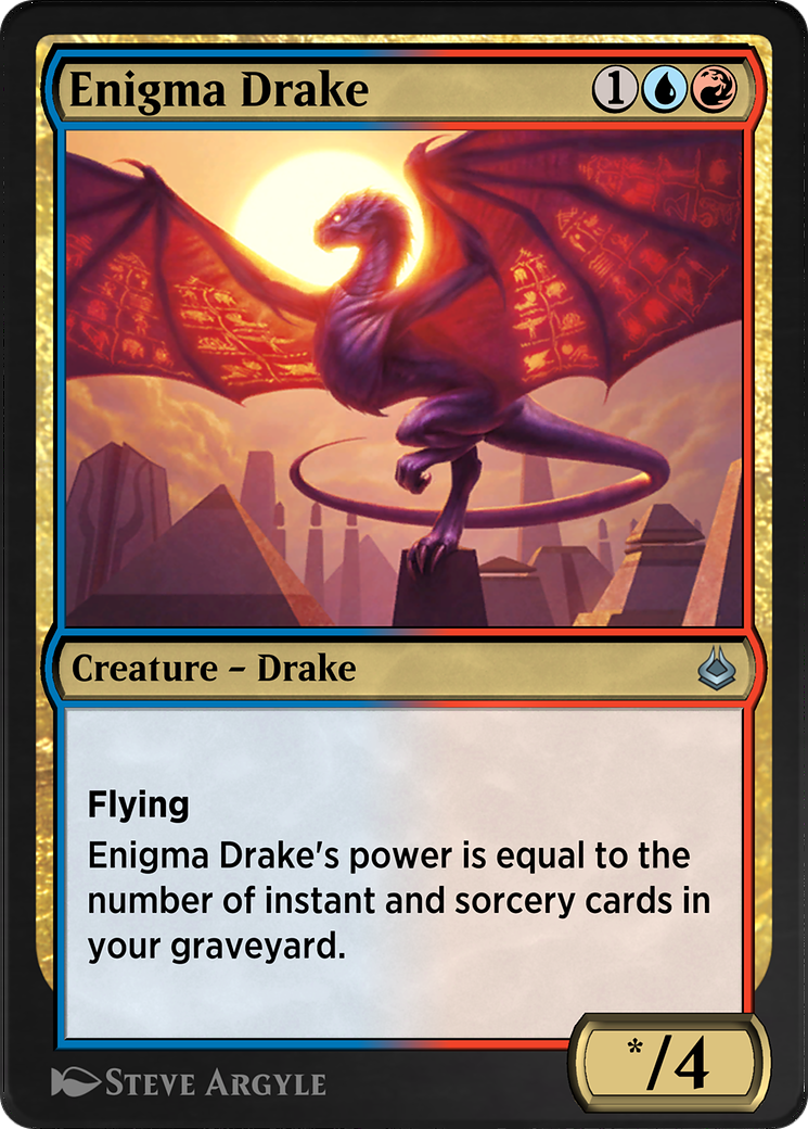 Enigma Drake (AKR-234)  - Amonkhet Remastered
