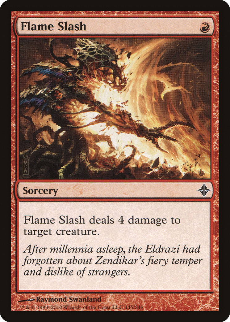 Flame Slash (ROE-145)  - Rise of the Eldrazi