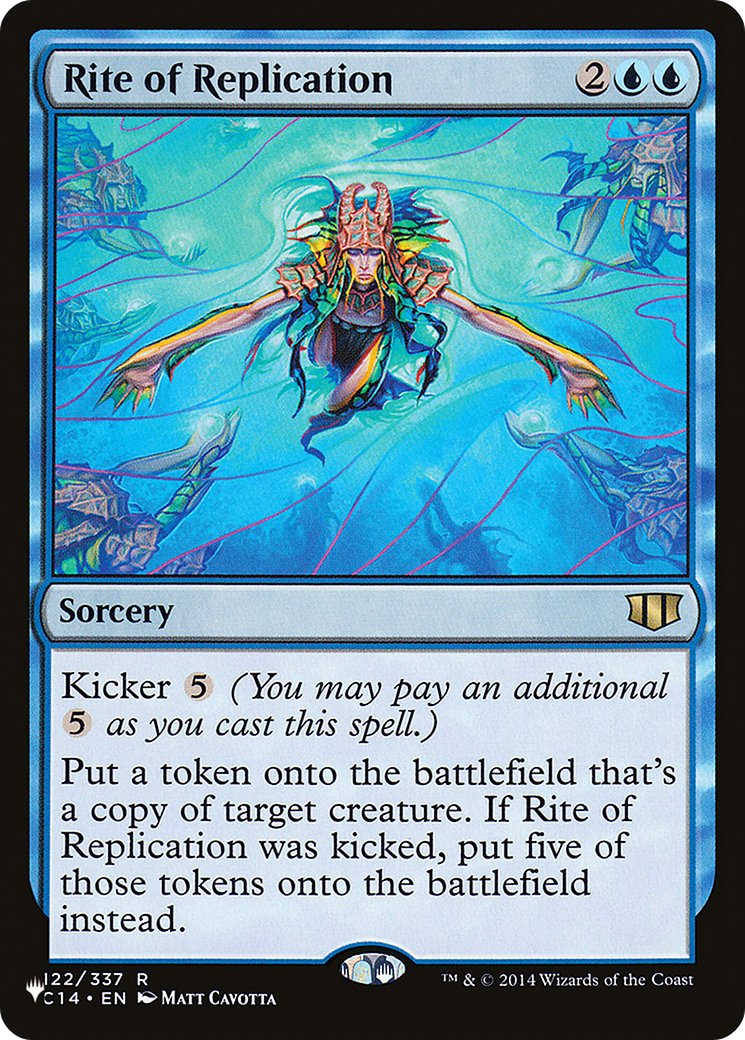 Rite of Replication (LIST-C14-122)  - The List