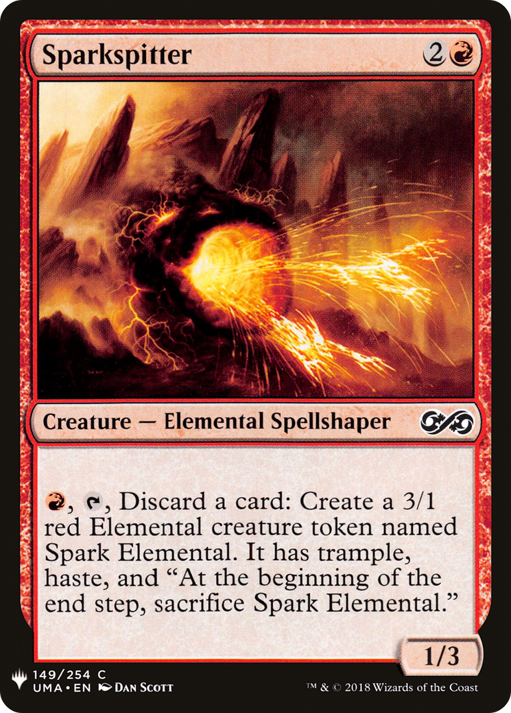 Sparkspitter (LIST-149)  - The List