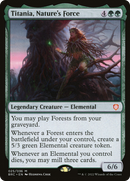 Titania, Nature's Force (BRC-025)  Foil - The Brothers' War Commander