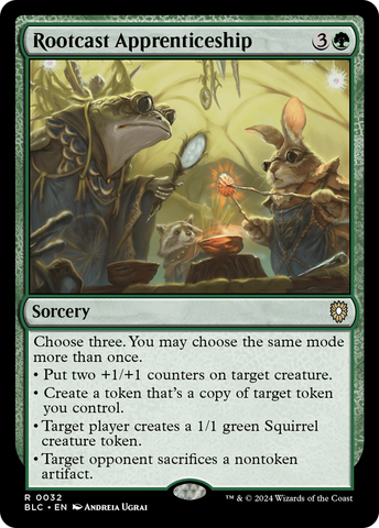 Rootcast Apprenticeship (BLC-032)  - Bloomburrow Commander