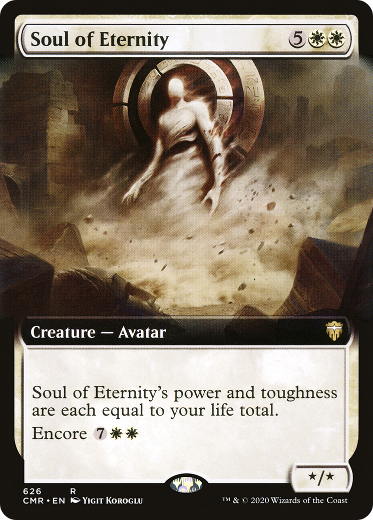 Soul of Eternity (Extended Art) (CMR-626)  - Commander Legends: (Extended Art)