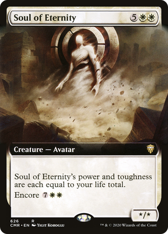 Soul of Eternity (Extended Art) (CMR-626)  - Commander Legends: (Extended Art)