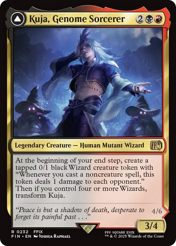 Kuja, Genome Sorcerer // Trance Kuja, Fate Defied (FIN-232) - FINAL FANTASY Foil