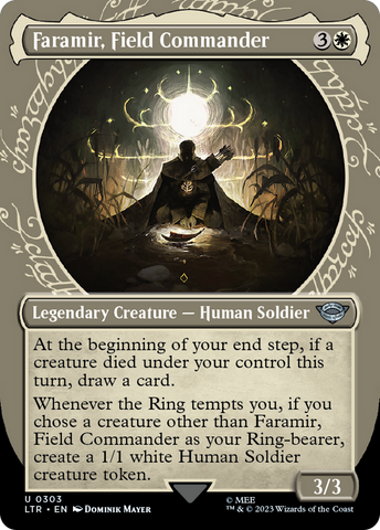 Faramir, Field Commander (Showcase) (LTR-303)  - The Lord of the Rings: Tales of Middle-earth: (Showcase) (Borderless)